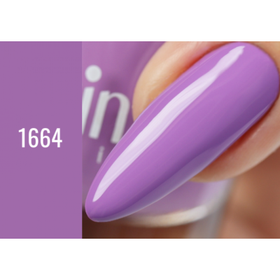 ALVIN D’OR Лак для ногтей ЛАК-ГЕЛЬ, тон 1664 сиреневый сердолик, Цвет: сиреневый сердолик, изображение 2