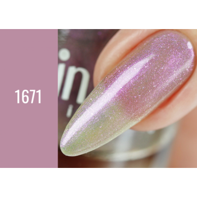ALVIN D’OR Лак для ногтей ЛАК-ГЕЛЬ, тон 1671 жемчуг перламутровый, Цвет: жемчуг перламутровый, изображение 3