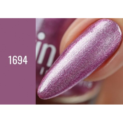 ALVIN D’OR Лак для ногтей ЛАК-ГЕЛЬ, тон 1694 сливовый перламутр, Цвет: тон 1694, изображение 2