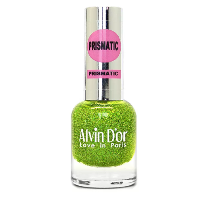 ALVIN D’OR лак для ногтей PRISMATIC, тон 2703 лаймовый, Цвет: лаймовый