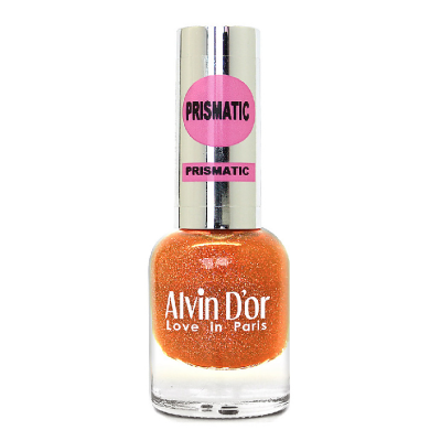 ALVIN D’OR лак для ногтей PRISMATIC, тон 2711 морковный, Цвет: морковный