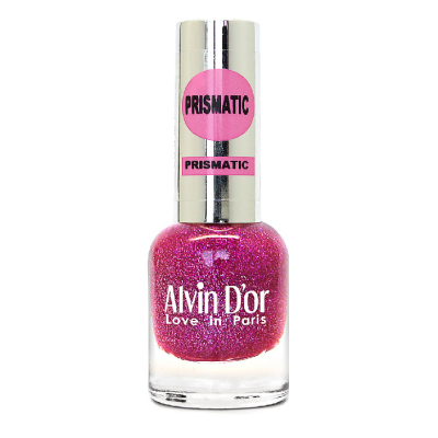 ALVIN D’OR лак для ногтей PRISMATIC, тон 2712 фуксия, Цвет: фуксия