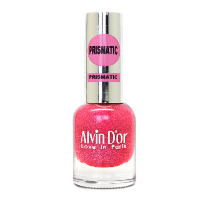 ALVIN D’OR лак для ногтей PRISMATIC, тон 2714 ярко-розовый, Цвет: ярко-розовый