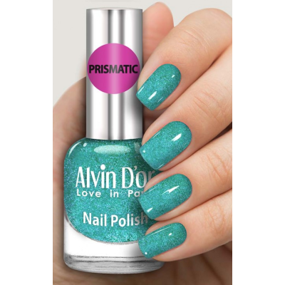 ALVIN D’OR лак для ногтей PRISMATIC, тон 2720 лазурный, Цвет: лазурный, изображение 2