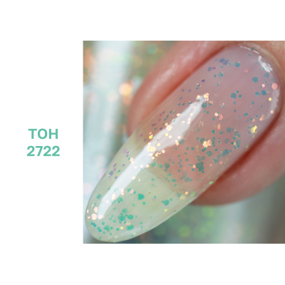 ALVIN D’OR лак для ногтей PRISMATIC, тон 2722 радужный шиммер, Цвет: радужный шиммер, изображение 2