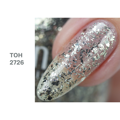 ALVIN D’OR лак для ногтей PRISMATIC, тон 2726 серебреная фольга, Цвет: серебряная фольга, изображение 2