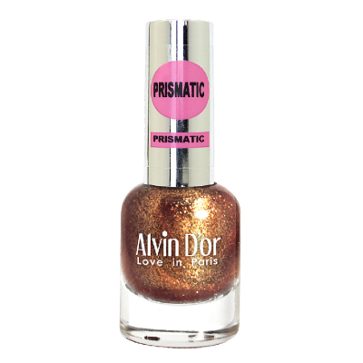 ALVIN D’OR лак для ногтей PRISMATIC, тон 2729 янтарный, Цвет: янтарный
