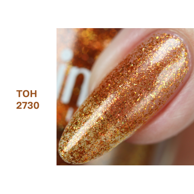 ALVIN D’OR лак для ногтей PRISMATIC, тон 2730 медный, Цвет: медный, изображение 2