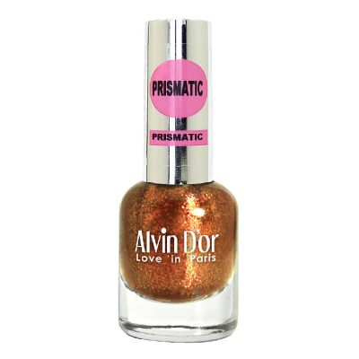 ALVIN D’OR лак для ногтей PRISMATIC, тон 2730 медный, Цвет: медный