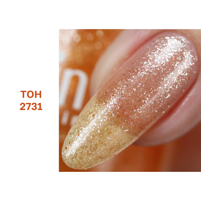 ALVIN D’OR лак для ногтей PRISMATIC, тон 2731 абрикосовый, Цвет: абрикосовый, изображение 2