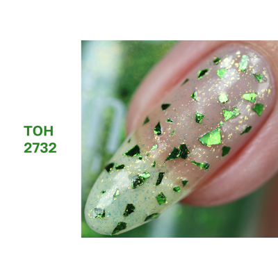 ALVIN D’OR лак для ногтей PRISMATIC, тон 2732 болотный, Цвет: болотный, изображение 2