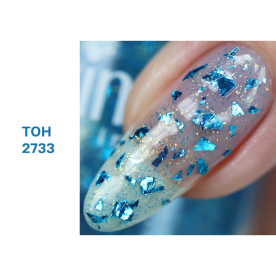 ALVIN D’OR лак для ногтей PRISMATIC, тон 2733 теплый голубой, Цвет: теплый голубой, изображение 2