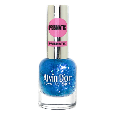 ALVIN D’OR лак для ногтей PRISMATIC, тон 2734 холодный голубой, Цвет: холодный голубой