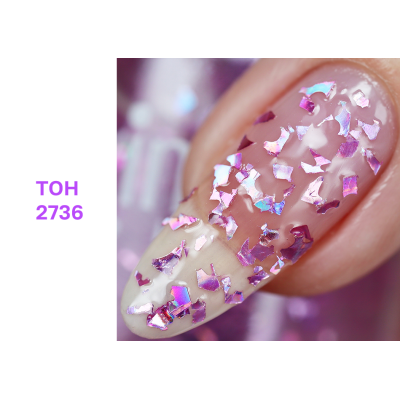 ALVIN D’OR лак для ногтей PRISMATIC, тон 2736 лиловый, Цвет: лиловый, изображение 2