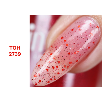 ALVIN D’OR лак для ногтей PRISMATIC, тон 2739 малиново-красный, Цвет: малиново-красный, изображение 2