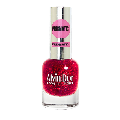 ALVIN D’OR лак для ногтей PRISMATIC, тон 2740 брусничный, Цвет: брусничный