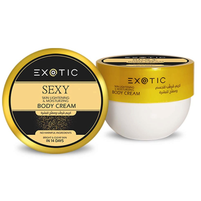 EXOTICMOOD Увлажняющий и осветляющий крем для тела SEXY, 250 мл