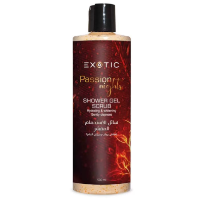 Exotic EX-22 Гель-скраб увлажняющий парфюмированный для душа (G Passion Night) 500 ml
