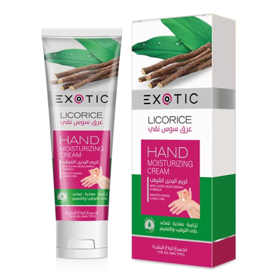 EXOTICMOOD Увлажняющий крем для рук и кутикулы Licorice, 100 мл