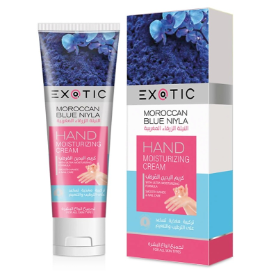 EXOTICMOOD Увлажняющий крем для рук и кутикулы Moroccan Blue Niyle, 100 мл