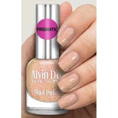 ALVIN D’OR лак для ногтей PRISMATIC, тон 2701 апельсиновый, Цвет: апельсиновый, изображение 2