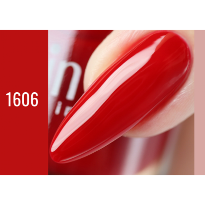 ALVIN D’OR Лак для ногтей ЛАК-ГЕЛЬ, тон 1606 классический красный, Цвет: классический красный, изображение 2