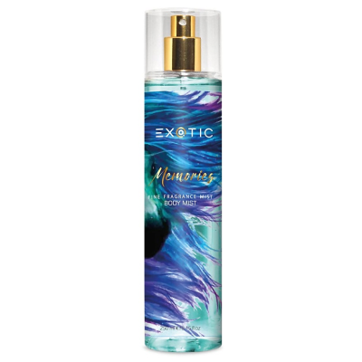 EXOTICMOOD Парфюмированный спрей-мист для тела MEMORIES, 250 мл