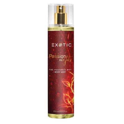 EXOTICMOOD Парфюмированный спрей-мист для тела PASSION NIGHT, 250 мл