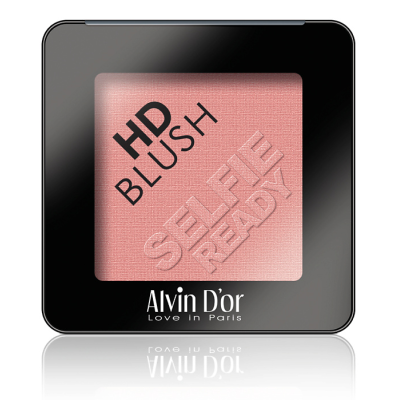 Alvin D'or, Румяна пудровые HD Blush Selfie Ready, тон 03 пыльно-розовый, Цвет: пыльно-розовый