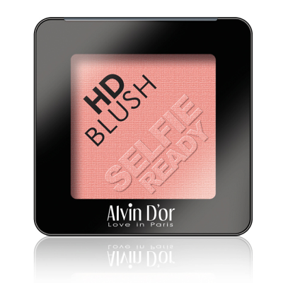 Alvin D'or, Румяна пудровые HD Blush Selfie Ready, тон 06 розовый, Цвет: розовый