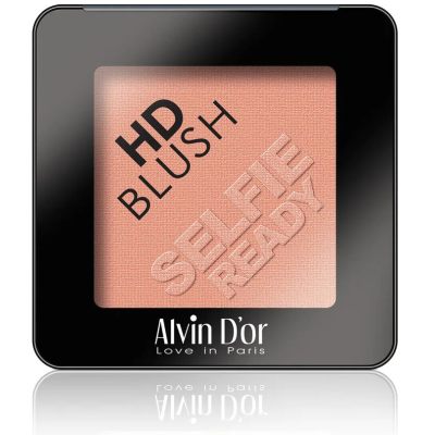 Alvin D'or, Румяна пудровые HD Blush Selfie Ready, тон 08 охра, Цвет: охра