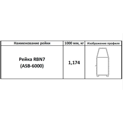 AN-Motors RBN7-4 стрела прямоугольная 6,3 м, изображение 2