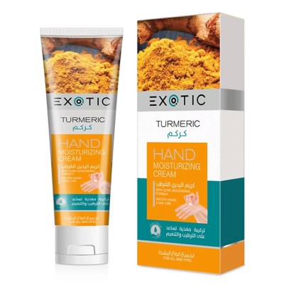 EXOTICMOOD Увлажняющий крем для рук и кутикулы Turmeric, 100 мл