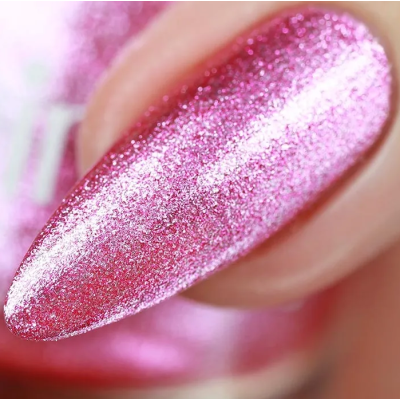 ADN-63 Лак для ногтей Chrome mirror Alvin D`or зеркальная лилия тон 6306, Цвет: зеркальная лилия, изображение 2