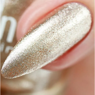 ADN-63 Лак для ногтей Chrome mirror Alvin D`or зеркальный кофе тон 6310, Цвет: зеркальный кофе, изображение 2