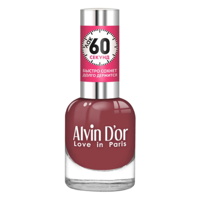 Alvin D`or лак для ногтей ADN-5510 60 Секунд 12 мл, Цвет: тон 5510