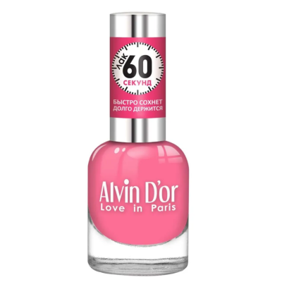 Alvin D`or лак для ногтей ADN-5514 60 Секунд 12 мл, Цвет: тон 5514