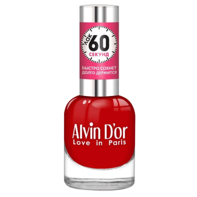 Alvin D`or лак для ногтей ADN-5520 60 Секунд 12 мл, Цвет: тон 5520
