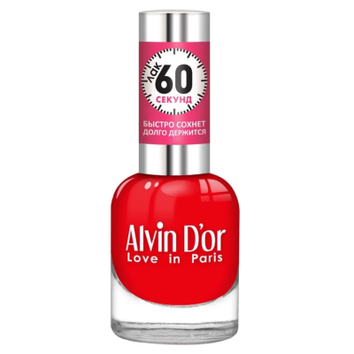 Alvin D`or лак для ногтей ADN-5521 60 Секунд 12 мл, Цвет: тон 5521