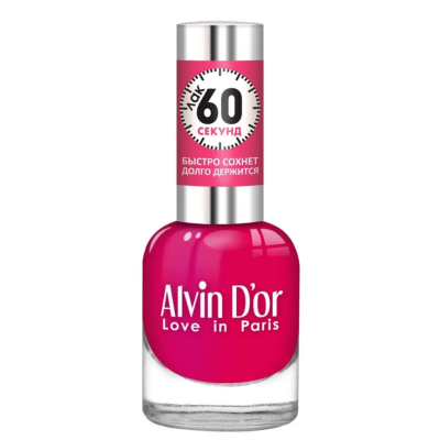 Alvin D`or лак для ногтей ADN-5523 60 Секунд 12 мл, Цвет: тон 5523