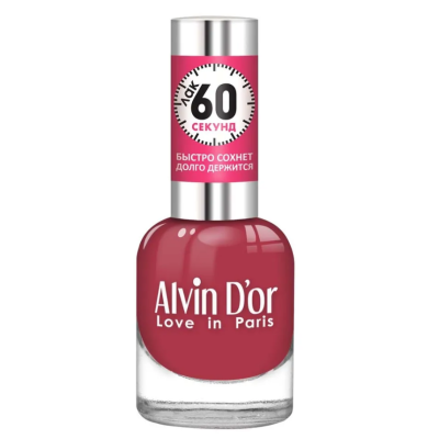 Alvin D`or лак для ногтей ADN-5524 60 Секунд 12 мл, Цвет: тон 5524