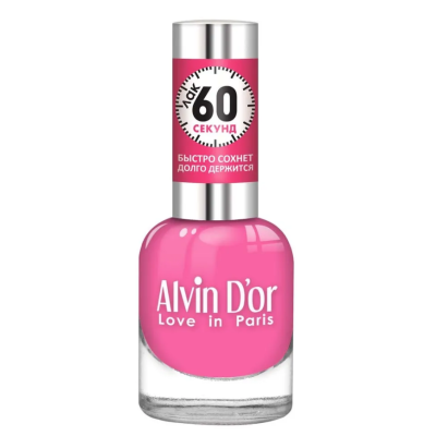 Alvin D`or лак для ногтей ADN-5539 60 Секунд 12 мл, Цвет: тон 5539