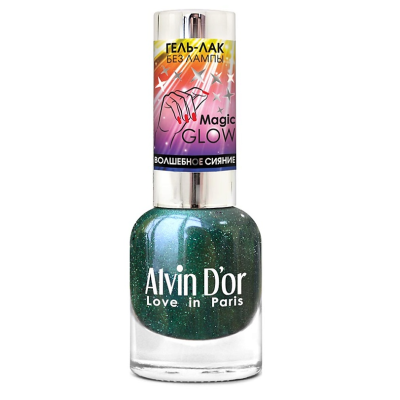 ALVIN D’OR Лак для ногтей MAGIC GLOW, 04 Кризаль, Цвет: 7404 - кризаль, Объем: 12