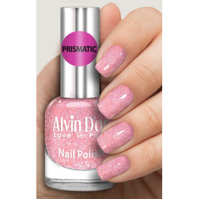 ALVIN D’OR лак для ногтей PRISMATIC, тон 2715 зефирный, Цвет: зефирный, изображение 2