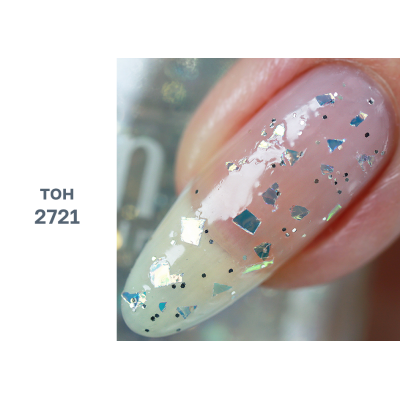 ALVIN D’OR лак для ногтей PRISMATIC, тон 2721 неоновый шиммер, Цвет: неоновый шиммер, изображение 2