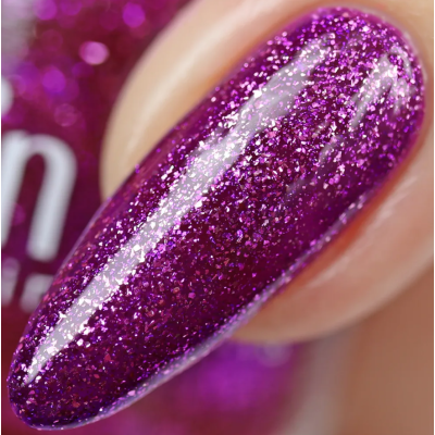 Alvin D'or, лак для ногтей STAR супер блеск звёздная фиалка тон 6115, Цвет: тон 6115, изображение 2