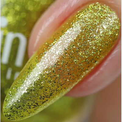 Alvin D'or, лак для ногтей STAR супер блеск звёздное золото тон 6110, Цвет: тон 6110, изображение 2