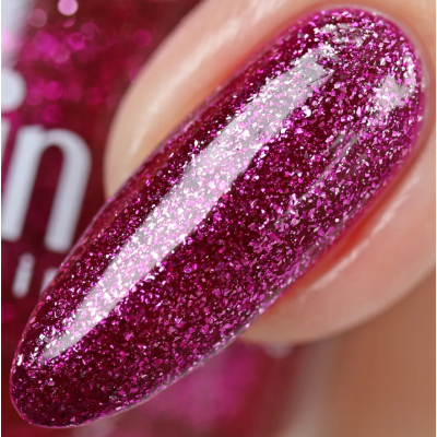 Alvin D'or, лак для ногтей STAR супер блеск звёздный фиолетовый тон 6119, Цвет: тон 6119, изображение 2