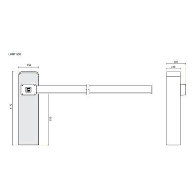 Автоматический шлагбаум Limit 500, изображение 3