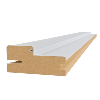 Комплект коробки компланарной SILVER Polar 2,5 шт. 75x38x2100 мм., Цвет: светло-серебристый